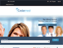 Tablet Screenshot of cedarmed.com